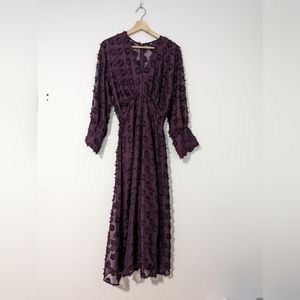 Elegant Purple Women's Dress